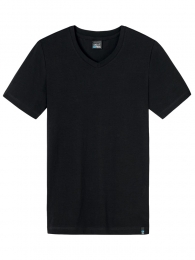 Schiesser-LongLifeCotton-Shirt34-zwart