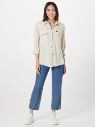 LEETwoPocketEcruDamesBlouse-MaatS