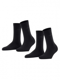 Esprit-2pSocks-UniWomen-zwart