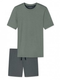 Schiesser-PyjamaShort-FineInterlock-713Maat50