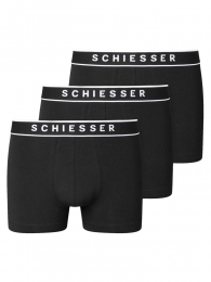 Schiesser-95-5-Shorts-3pack-zwartMaat2XL