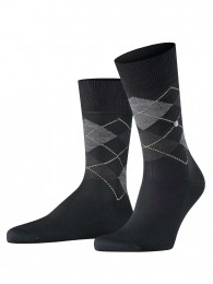 Burlington-Socks-Manchester-zwart