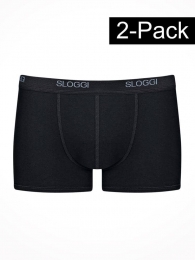 Sloggi-BasicShort2-Pack-zwart