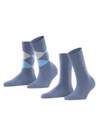 Burlington-2pSocks-EverydayMix-6660Maat36-41
