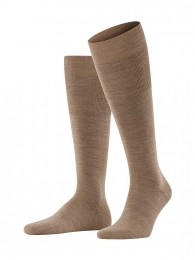 FALKE-Kniekousen-Airport-NootmuskaatMelange-5410Maat39-40