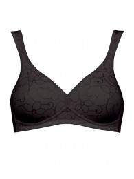 Triumph-ElegantCottonNzonderbeugel-zwartMaat75B