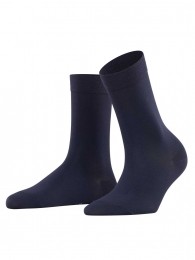 FALKE-Sokken-CottonTouch-DonkerMarineblauw-6370Maat39-42