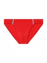 HOM-SwimMicroBriefs-NauticalCup-roodMaatS