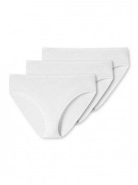 Schiesser-3pSlip-CottonEssentials-wit
