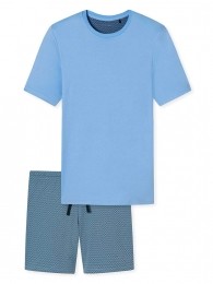 Schiesser-PyjamaShort-FineInterlock-802Maat50