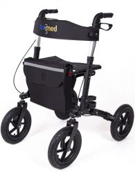 DunimedOutdoorrollatormetgroteluchtbanden