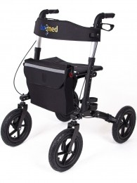 DunimedOutdoorrollatormetgroteluchtbanden