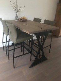 Setvan4lerenbarstoelen-groenleer-EchtleerModernontdekdeveleLeersoortenenKleurenbijShopX