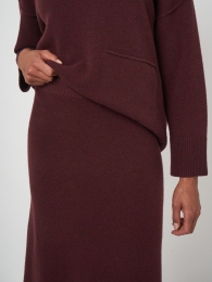 A-lijngebreiderokvanitaliaanselamswol