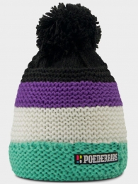 PoederbaasMutsClassicColorfulBeanie20MultiGreen