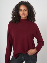 Organischekasjmierpullovermetopstaandekraag