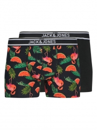 JackJonesBoxershortsJACWATERMELON2-packZwart-M