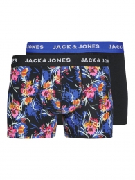 JackJonesBoxershortsJACBOTANIC2-packZwart-S