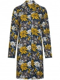 Duurzaamdoorknoopnachthemdokergelebloemen