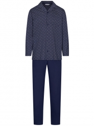 Katoenenherendoorknooppyjamaduurzaam