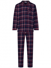 KlassiekeflanellenherendoorknooppyjamaPastunette