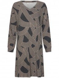 Antracietgrijsnachthemdspeelsestrepen