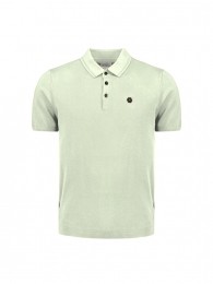 NoExcessPulloverShortSleevePoloButtonSolidMint2XL