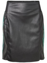 VeroModaBandButterHwAkFauxLeatherShirt