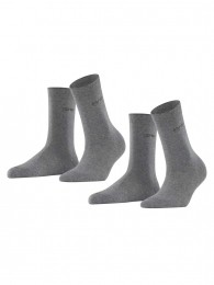Esprit-2pSocks-UniWomen-grijsMaat35-38