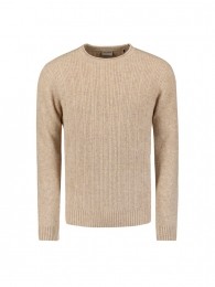 NoExcessPulloverCrewneckMelangeCablesKit2XL