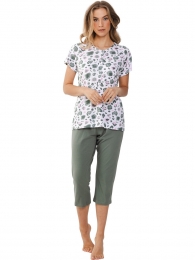 Duurzamekatoenenpyjamapanterprint