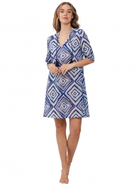 Katoenenstrandjurkjegrafischeprint