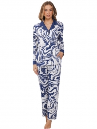 Speelseblauwedoorknooppyjama