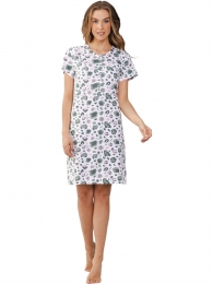 Duurzaamkatoenennachthemdpanterprint