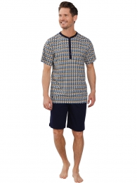 Kleurrijkekatoenenherenshortama