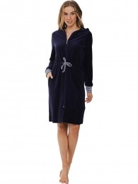 NachtblauweveloursbadjasRebelle