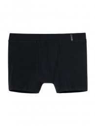 Schiesser-LongLifeSoft-Short-zwartblauwMaatM