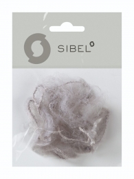 SibelNylonhaarnetjegrijs2st