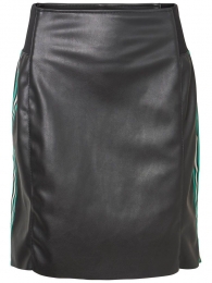 VeroModaBandButterHwAkFauxLeatherShirt