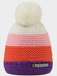 PoederbaasMutsClassicColorfulBeanie20MultiPurple