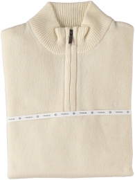 FellowsUnitedPulloverPremiumHalfZipJerseyKnitWhiteXL