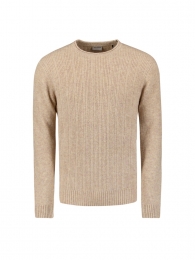 NoExcessPulloverCrewneckMelangeCablesKitM