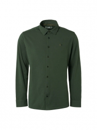 NoExcessOverhemdJerseyStretchSolidDarkGreenXL