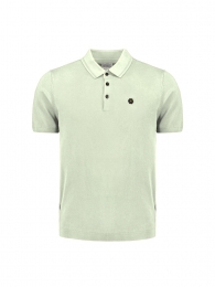 NoExcessPulloverShortSleevePoloButtonSolidMint2XL