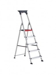 AltrexDoubleDeckerHuishoudtrap-Aluminium-5Treden-MaxWerkhoogte300M
