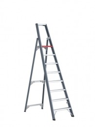 AltrexFalcoFEO8Trap-Enkel-AluminiumMetCoating-8Treden-MaxWerkhoogte390M