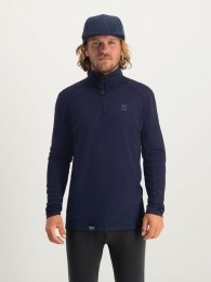 PoederbaasMidlayerPullyHerenFourSeasonsLightweightNavy-S