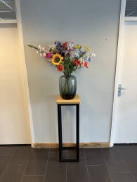 IndustrileeikenzuilpilaarFinnmetstalenonderstel