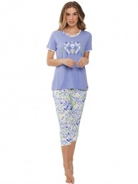 PaarsblauwekatoenenpyjamaRebelle