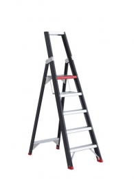 AltrexTaurusTGB5Trap-Enkel-AluminiumMetCoating-5Treden-MaxWerkhoogte32m